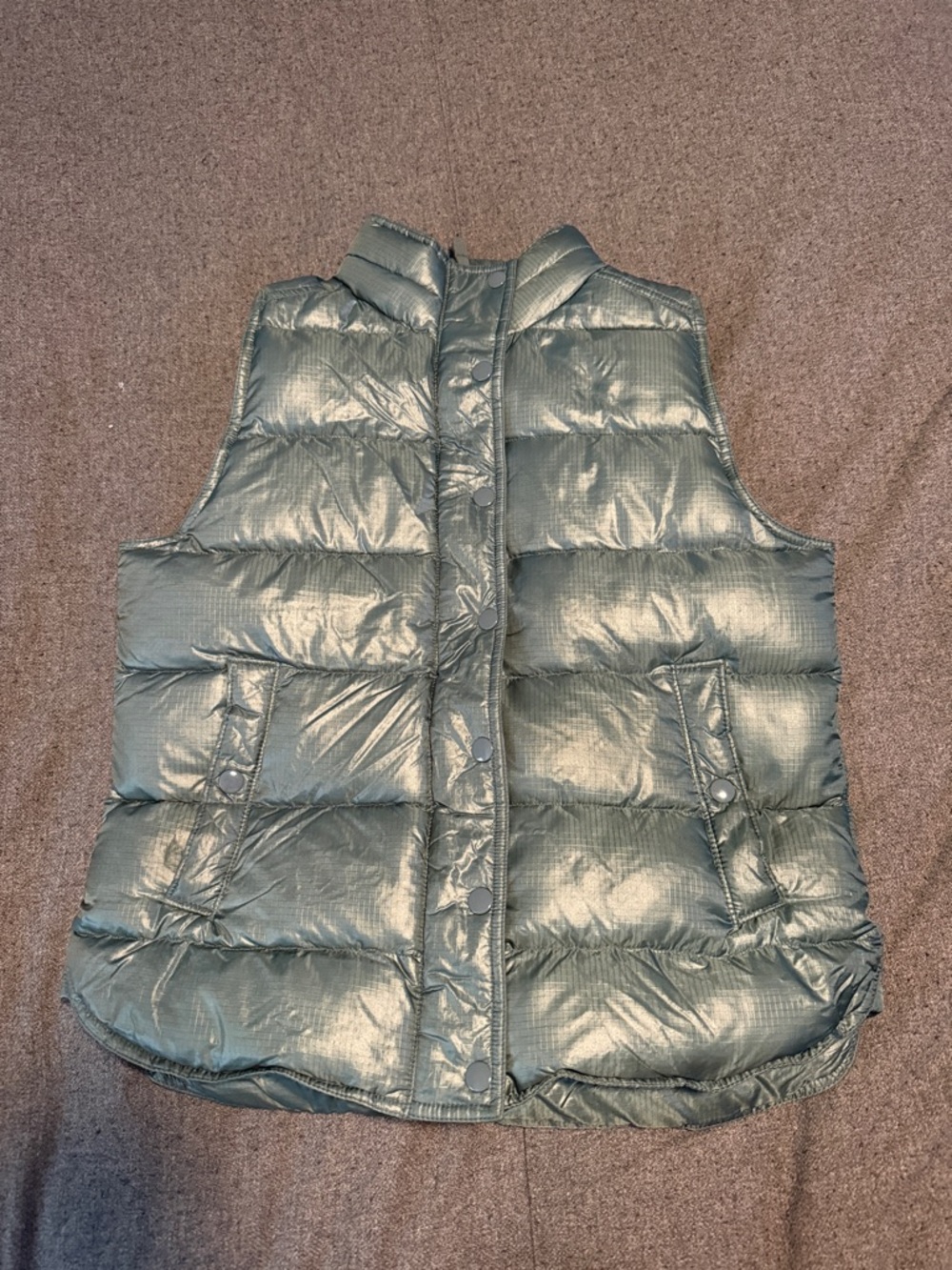 J.Crew puffer vest, S